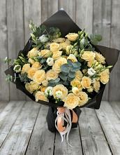 Букет цветов из:  Розы и Лизиантусы #REPLACE_PRED# Шамилькале