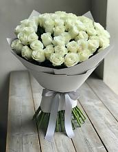 Букет 35 Белых роз в Шамилькале