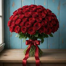 Букет Красные розы Блэк Меджик в Шамилькале