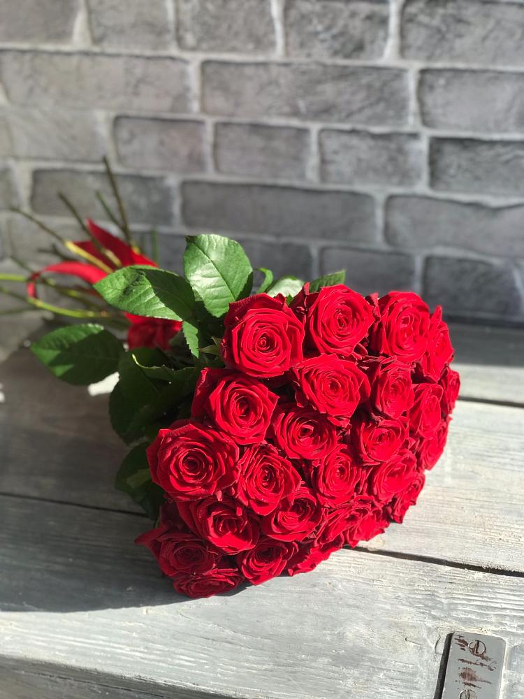 Букет Красные розы Фридом в Шамилькале