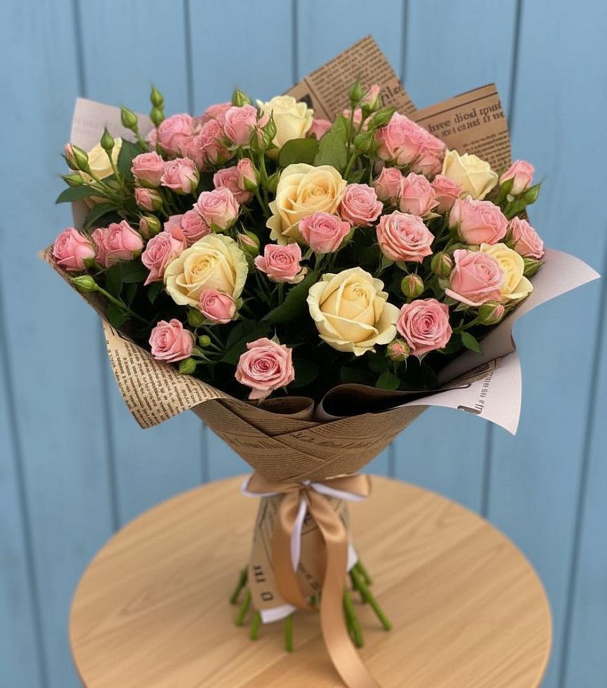 Букет цветов из: Розы в Шамилькале