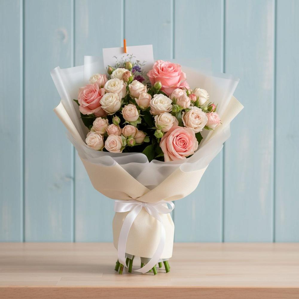 Букет цветов из: Розы в Шамилькале