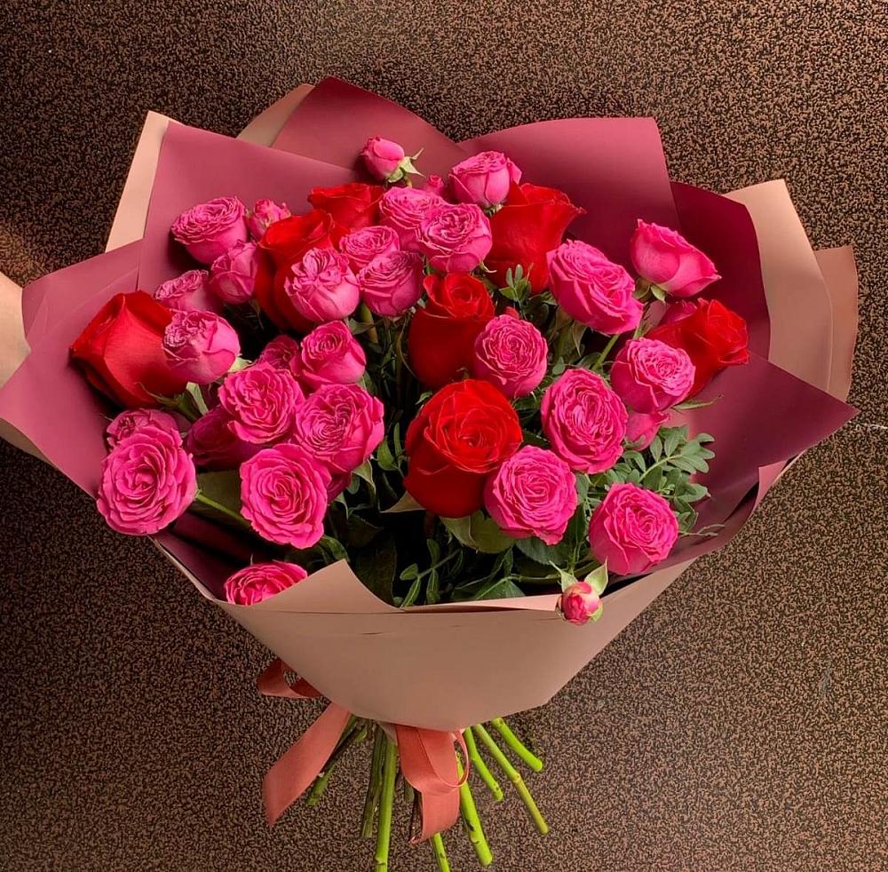 Букет В объятьях нежности в Шамилькале