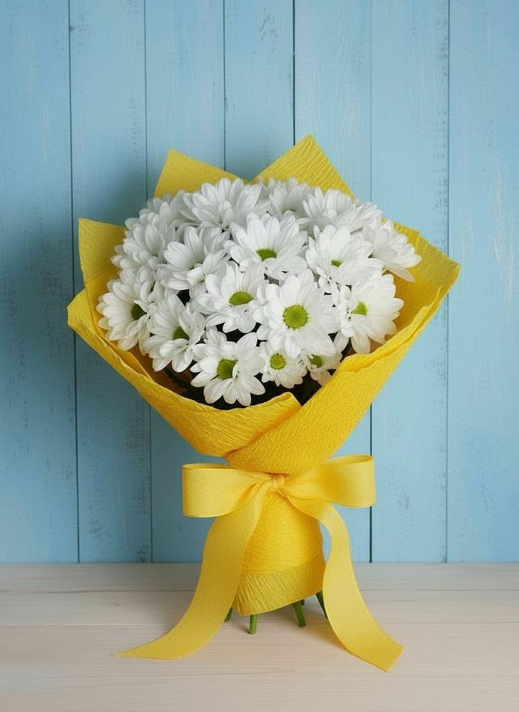 Букет цветов из: Хризантемы в Шамилькале