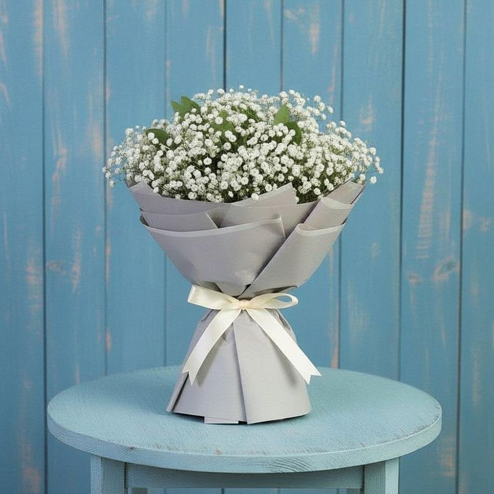 Букет цветов из: Гипсофила в Шамилькале