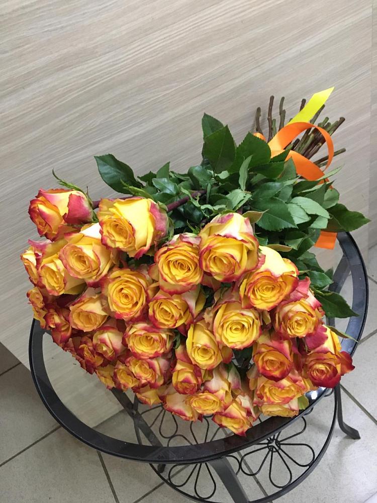 Букет Желтые розы в Шамилькале