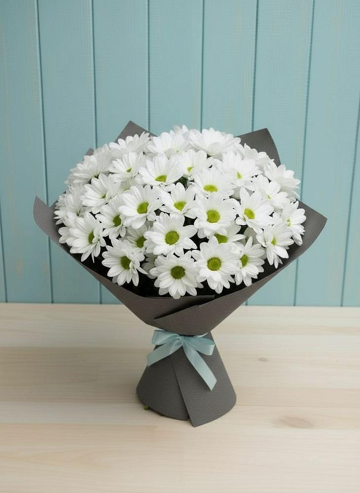 Букет цветов из: Хризантемы в Шамилькале