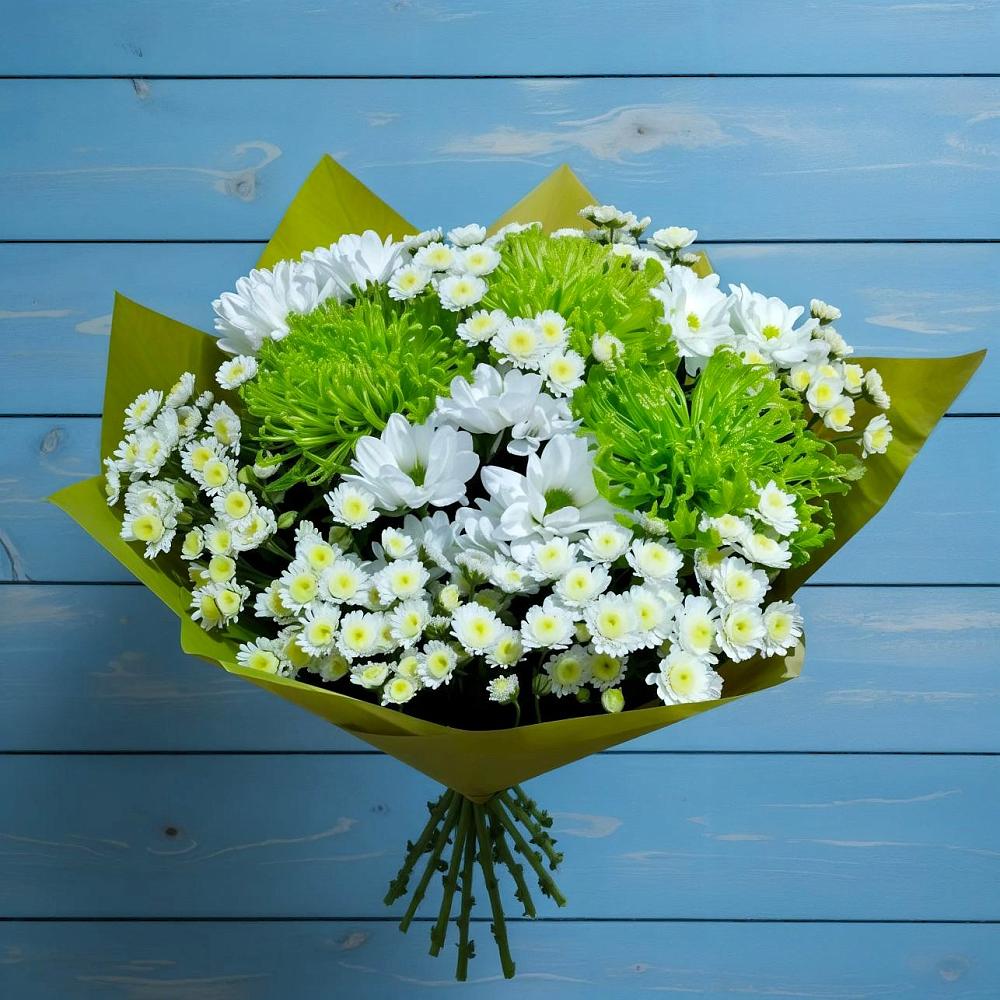 Букет цветов из: Хризантемы в Шамилькале