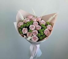 Букет цветов из:  Розы и Хризантемы #REPLACE_PRED# Шамилькале