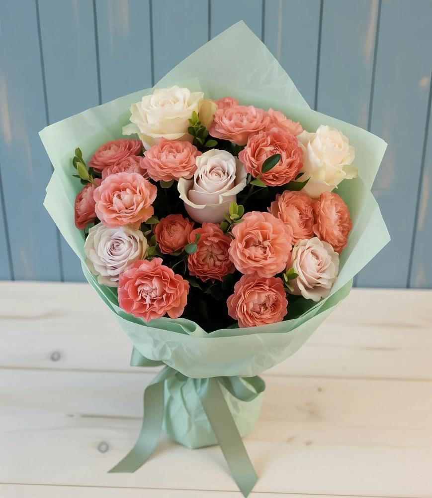 Букет цветов из: Розы в Шамилькале