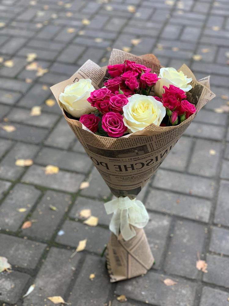 Букет цветов из: Розы в Шамилькале