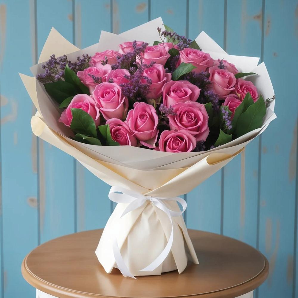 Букет цветов из: Розы в Шамилькале