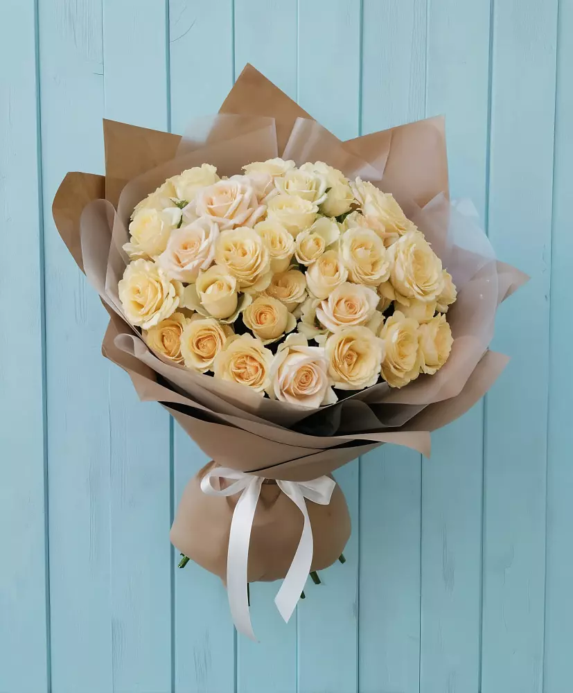 Букет Кремовое облако в Шамилькале